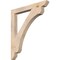 Ekena Millwork Legacy Slat Smooth Bracket, Douglas Fir, 3 1/2"W x 34"D x 38"H BKT04X34X38LEC06SDF - alternate 1